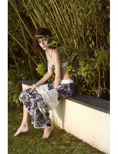 Leopard Long Röcke Salomé