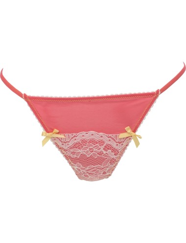 Mesh and lace thong Confettis