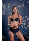Silk and lace ½ cups bra Show Time