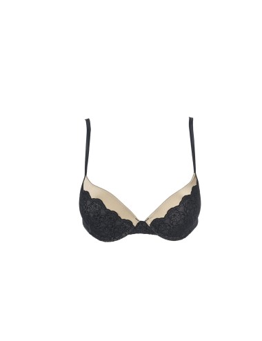 Silk and lace push up bra Show Time