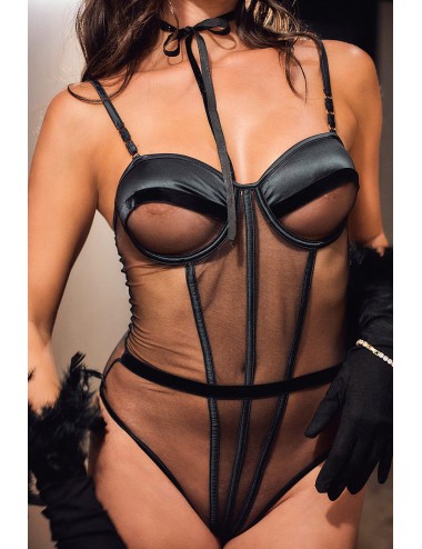 Donna schwarzer Body